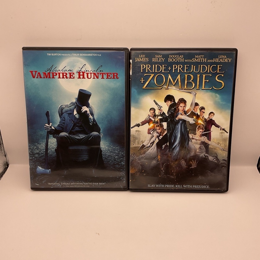 (2x DVD Bundle) Abraham Lincoln: Vampire Hunter & Pride‎ & Prejudice & Zombies